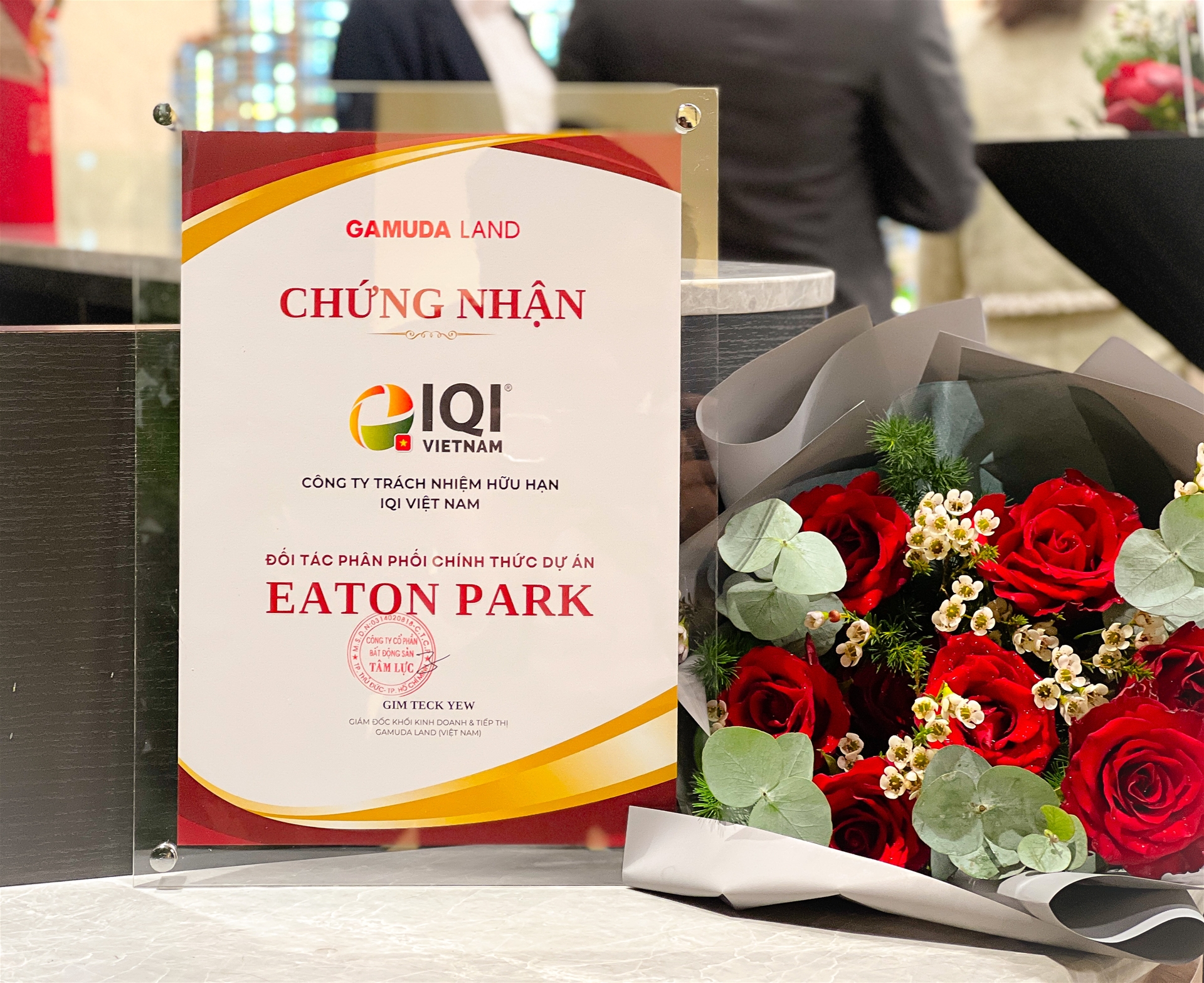 IQI Việt Nam Ký kết hợp tác chiến lược phân phối dự án Eaton Park